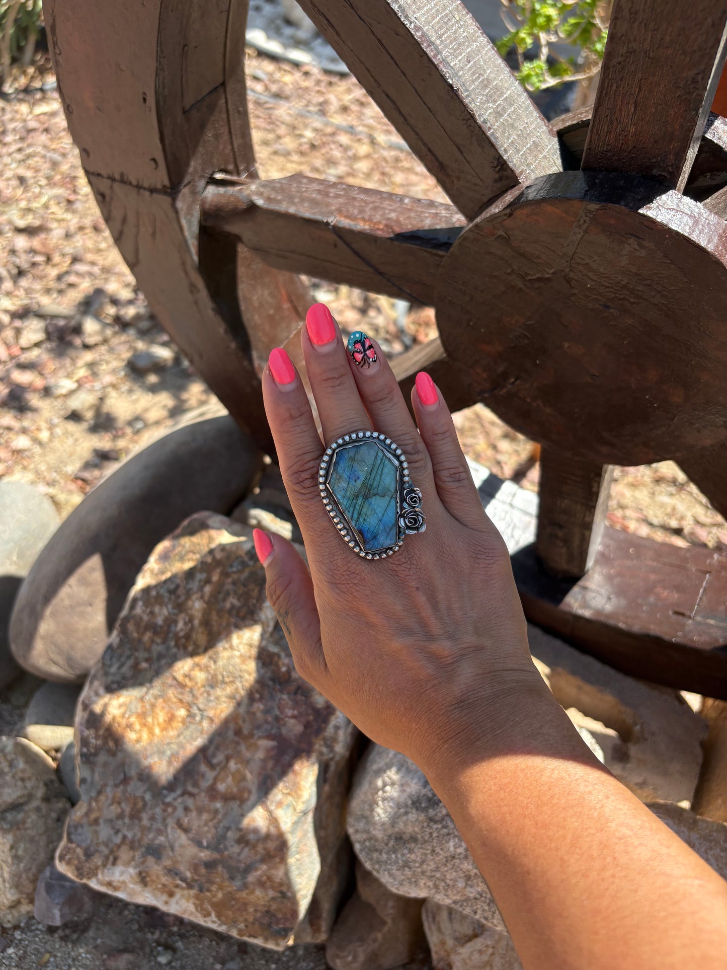 Coffin Rose Ring