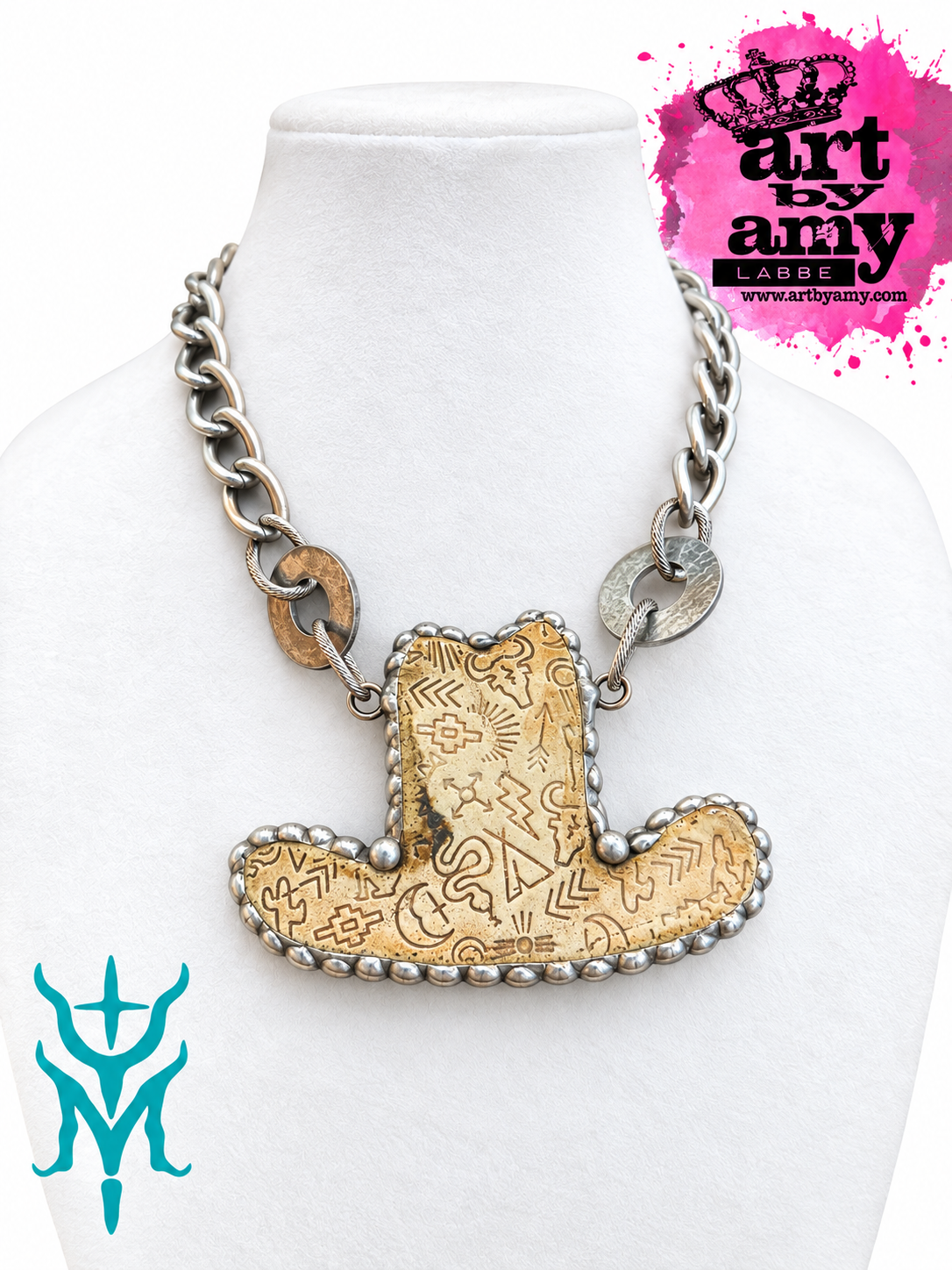 New Hat Goofin – Reversible Cowboy Hat Necklace