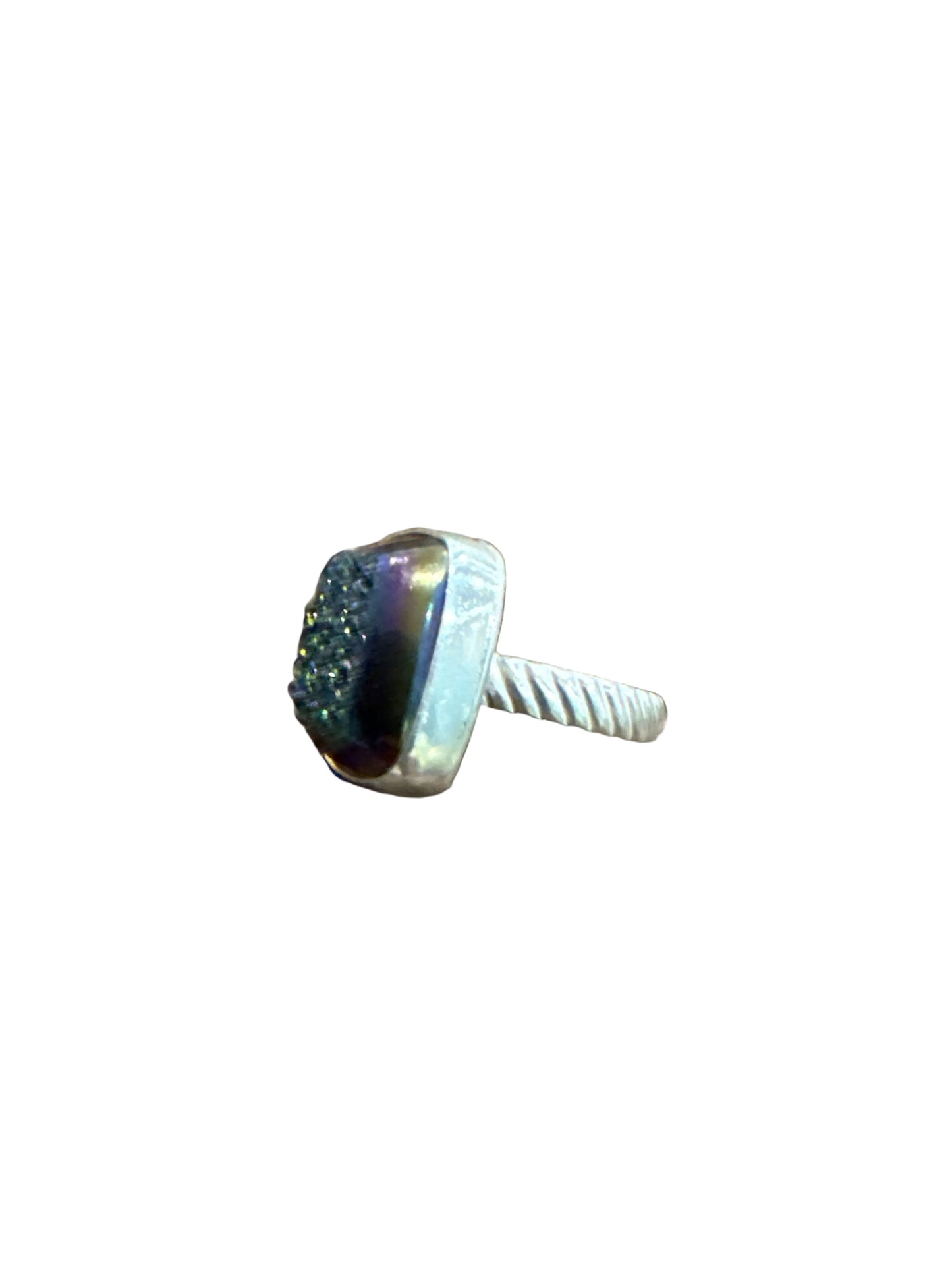 Cosmic Reef Druzy Ring