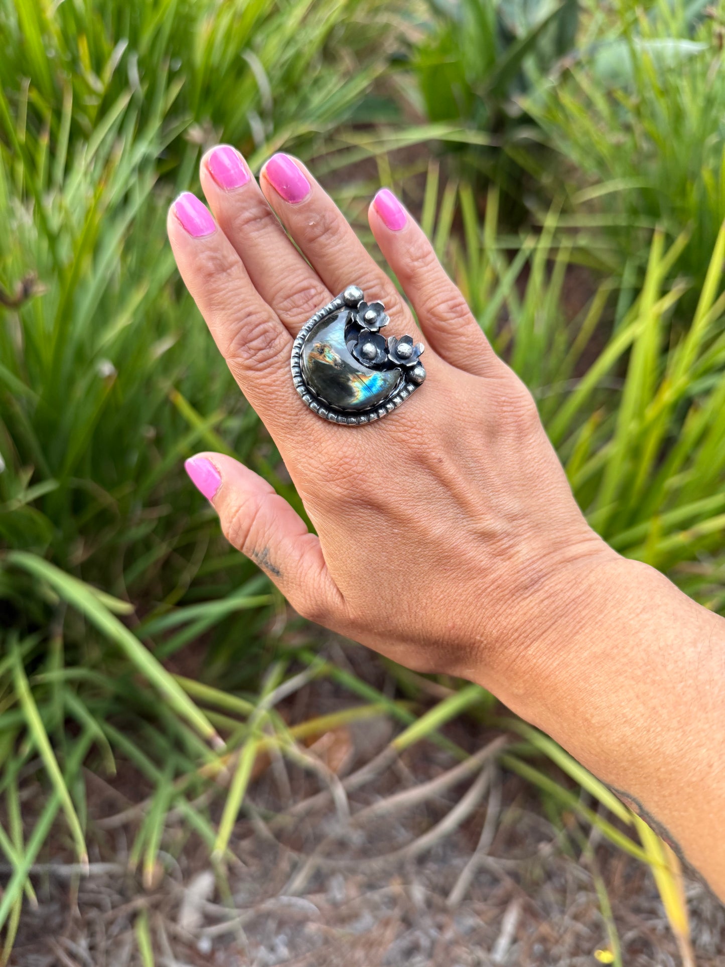 Lunatic - Labradorite Ring