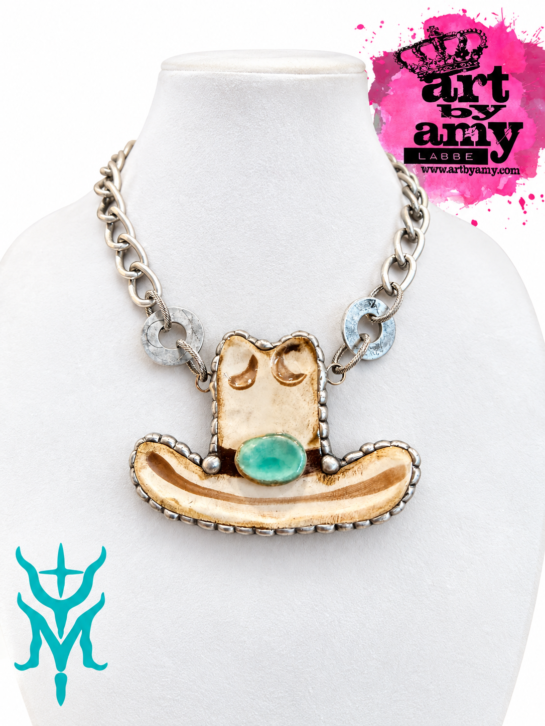 New Hat Goofin – Reversible Cowboy Hat Necklace