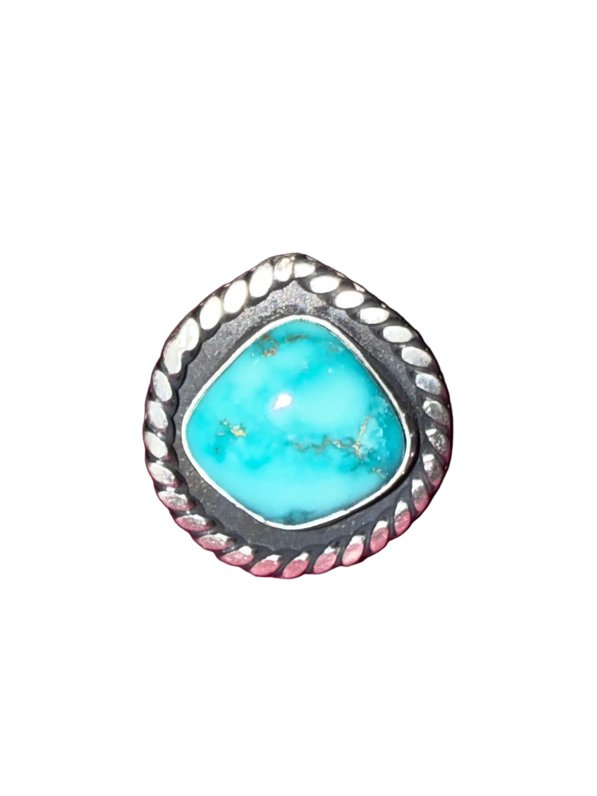 Foxy Lady – Fox Turquoise Sterling Silver Ring