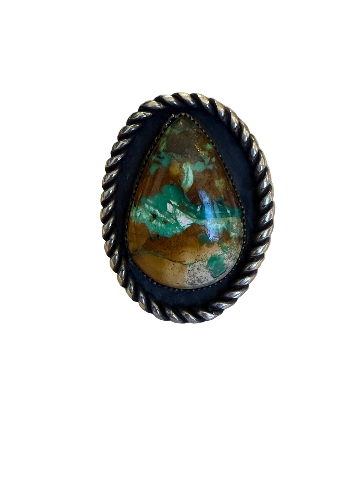 Desert Mirage – Mantis Turquoise Ring