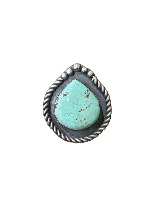 Yemaya’s Tide – Mine 8 Turquoise Statement Ring
