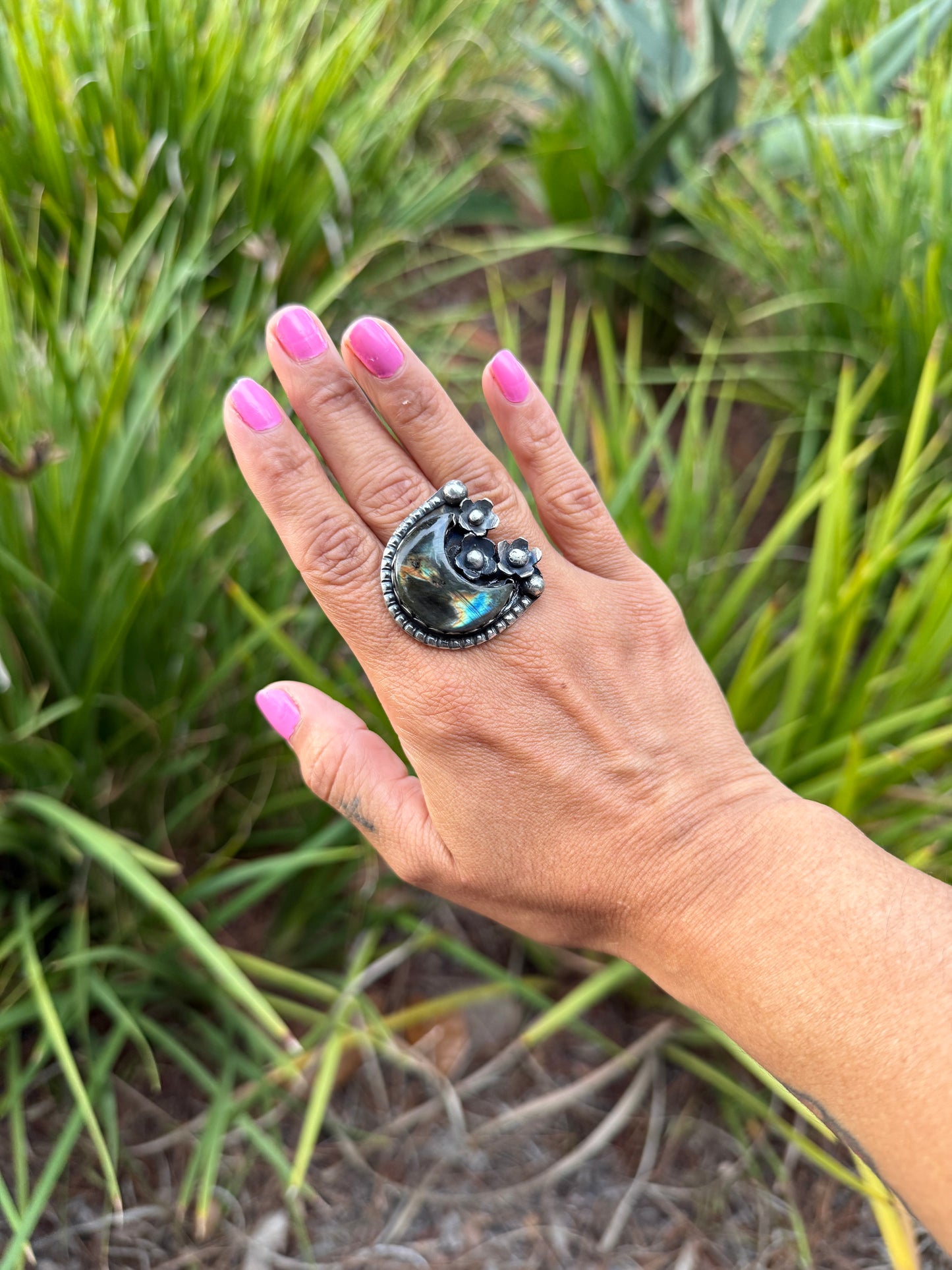 Lunatic - Labradorite Ring