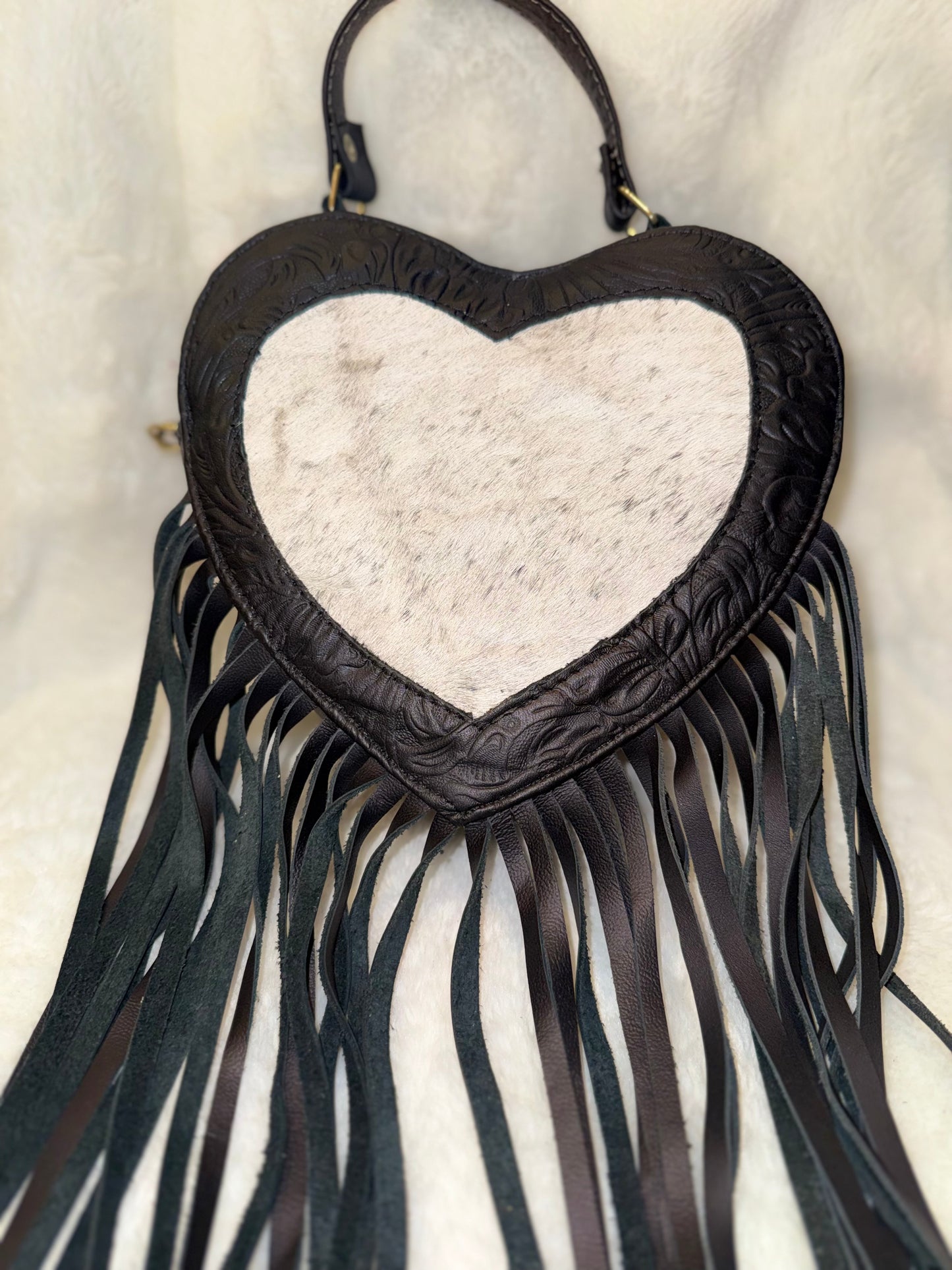 La Viuda Negra Fringe Bag