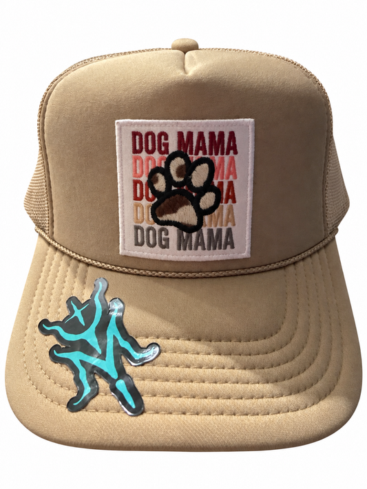 Paws & Attitude – Dog Mama Trucker Hat 🐾