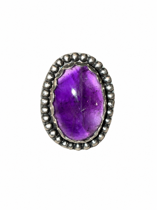 Purple Reign – Amethyst Ring 💜